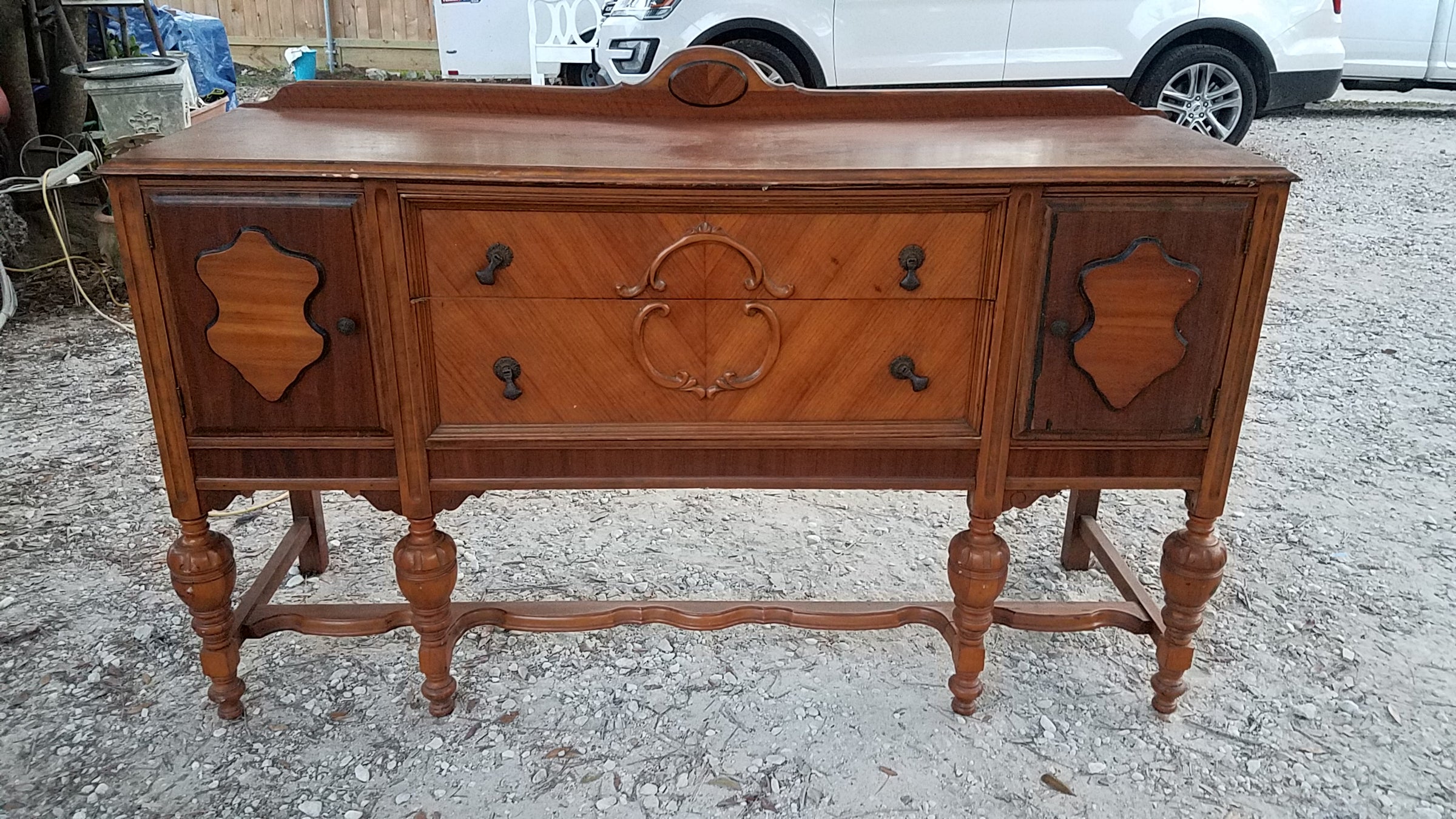 Antique Jacobean Buffet Pearl's Southern Designs